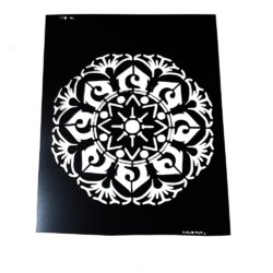 Mystical Mandala 'Black Magic' Texture & Stencil Sheet