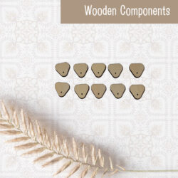 Pack of 10 x Soft Tri Earring Toppers