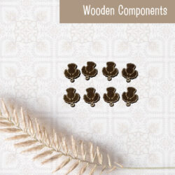 Pack of 8 x Thistle Earring Toppers